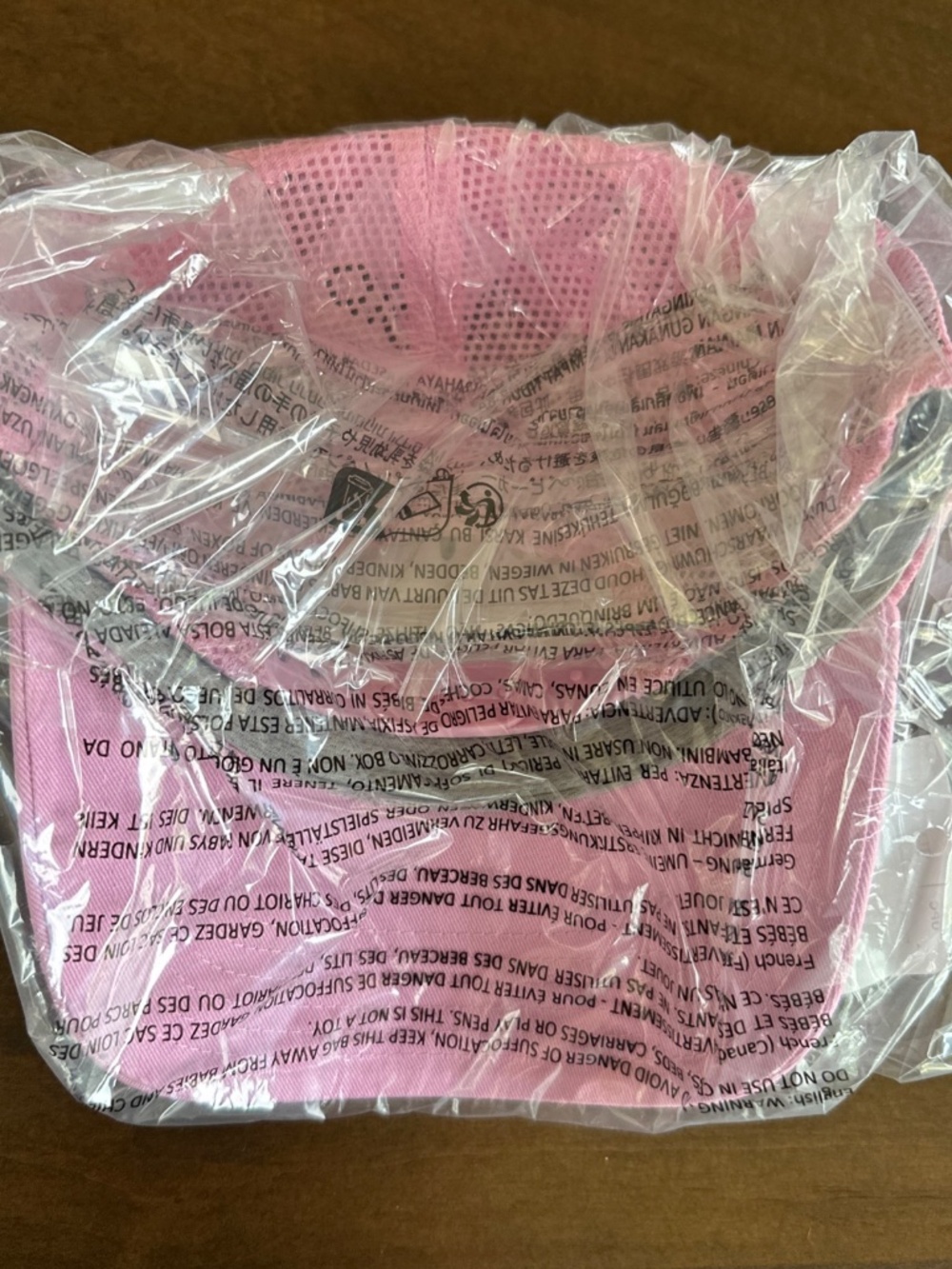 Alo Yoga District Trucker Hat Candy Heart Pink Unixes NEW $74 - Picture 4 of 4